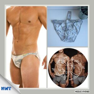 Modus Vivendi - Desert Low Cut Brief - Grey